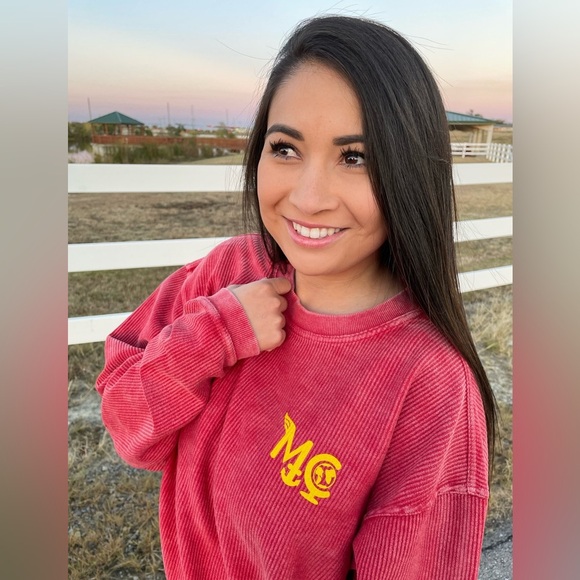 Corded “MC” Sweatshirt - Picture 2 of 2